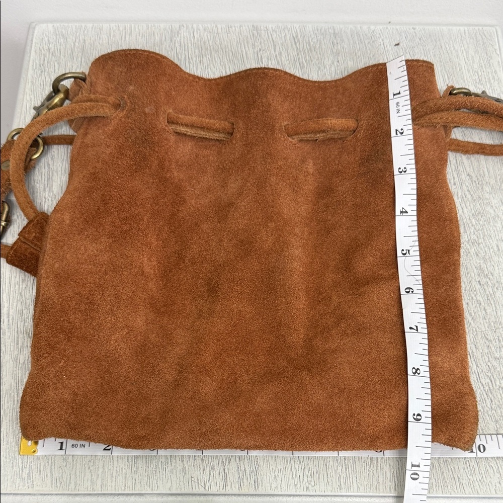 Free People Women’s Billie Suede  Leather Crossbody Purse - Picture 6 of 12